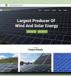 free-solar-wordpress-theme