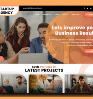Free Web Agency WordPress Theme