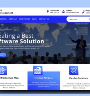 Free Web Development WordPress Theme