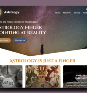 Free Astrology WordPress Theme