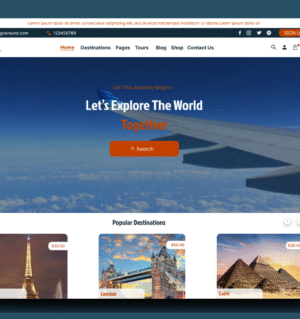 Free Tour WordPress Theme