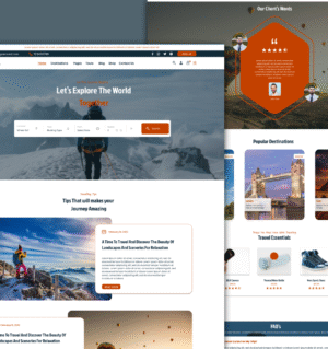 Travel Tour WordPress Theme